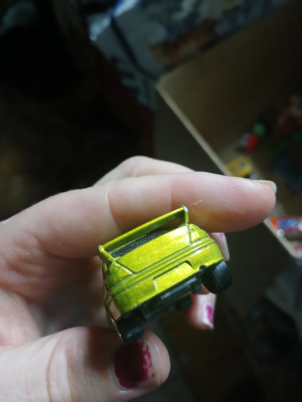 1:64 scale Hot Wheels Mitsubishi Lancer Evolution VII diecast car,